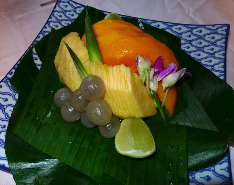 Restaurant Chez Ly : Salade de mangue