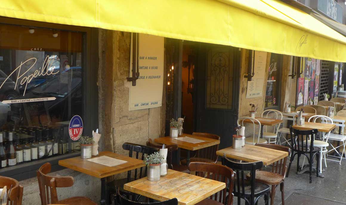 Restaurant Chez Popeille La terrasse