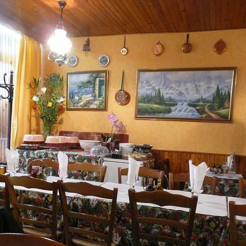 Restaurant Chez Stella, la salle 