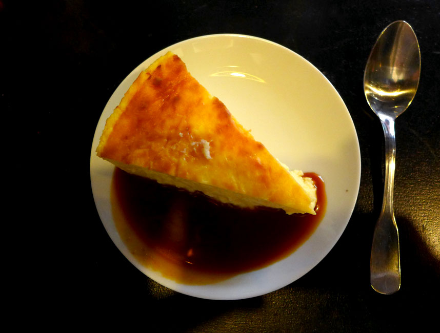 Restaurant CIRCONSTANCES, flan à la parisienne