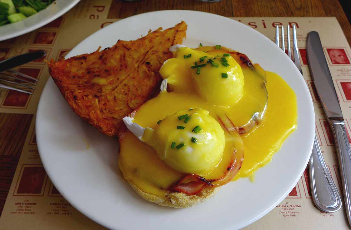 COFFEE PARISIEN, œufs Benedict