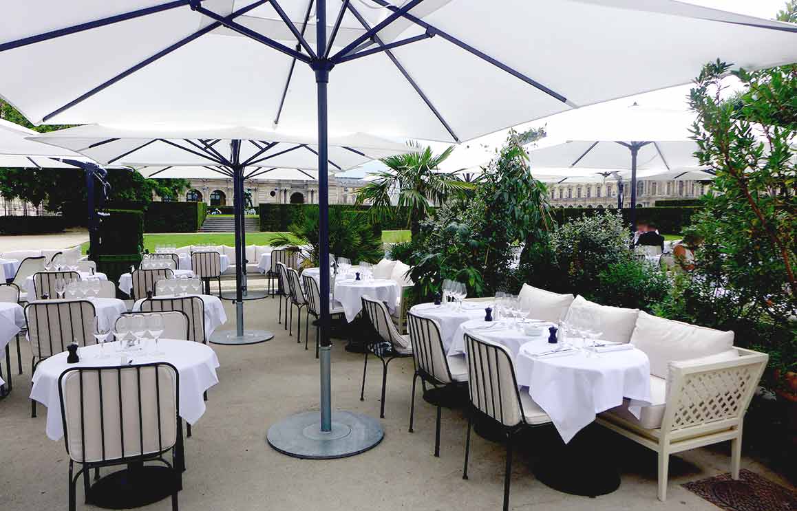 Restaurant Loulou, jardin