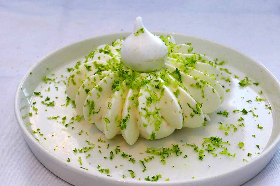 Restaurant Nonna Clelia, Pavlova citron-menthe