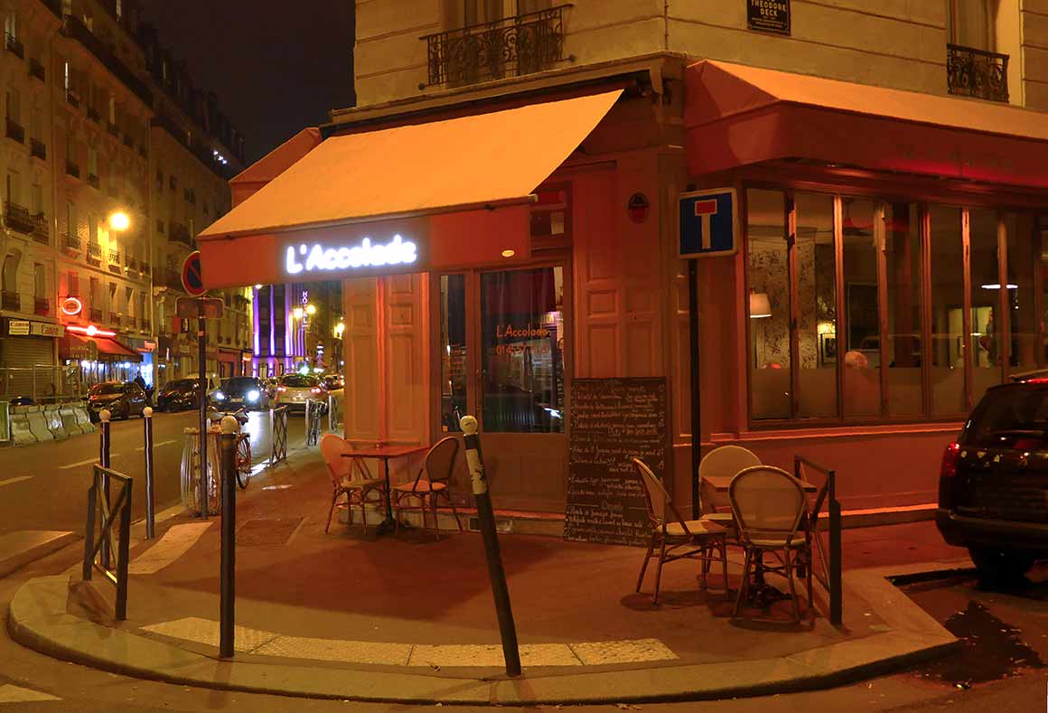Le bistrot L'Accolade