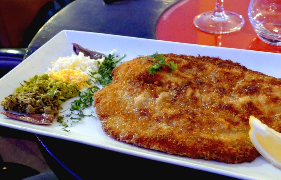 Restaurant MOM, Escalope de veau viennoise