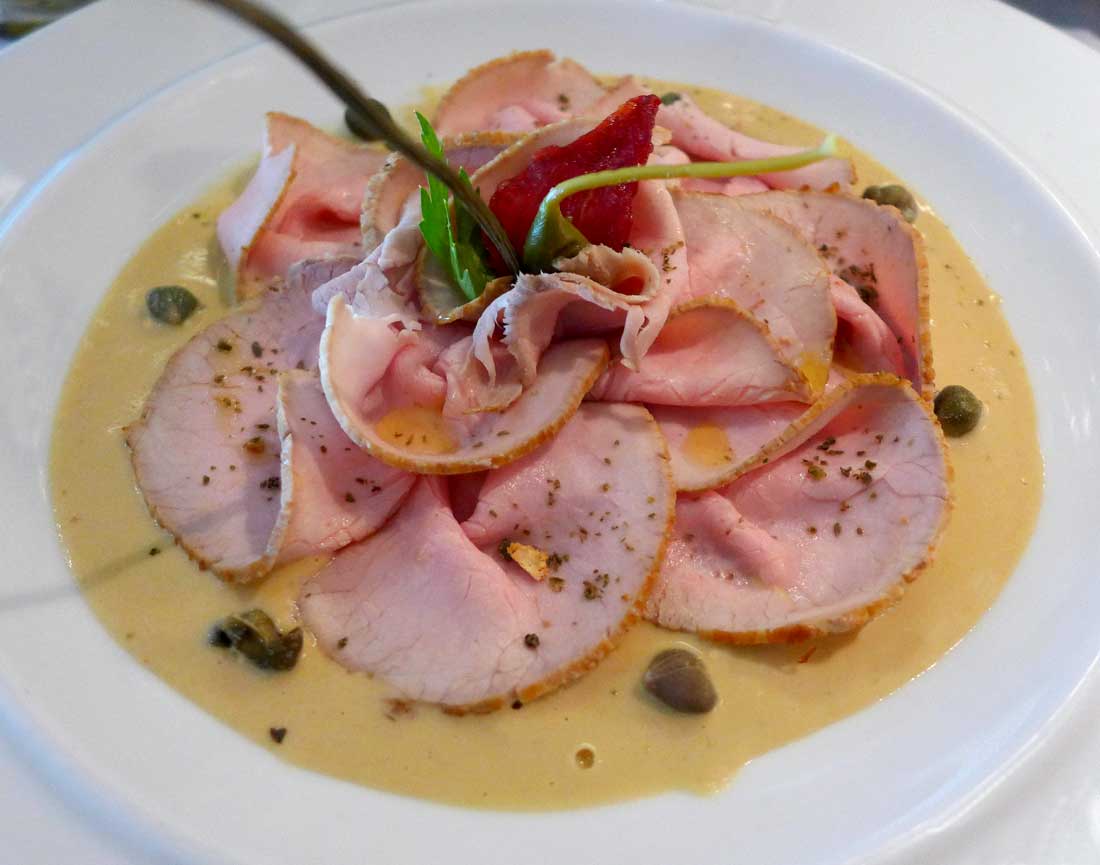 Restaurant Emporio Armani Caffè : Vitello tonnato