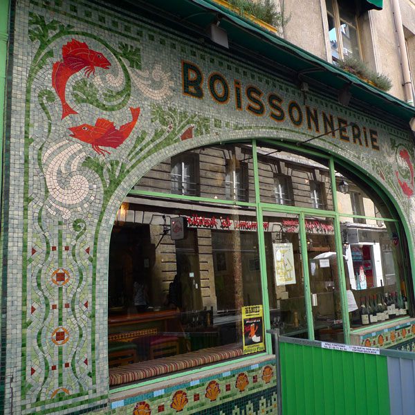 Restaurant Fish La Boissonnerie, superbe devanture