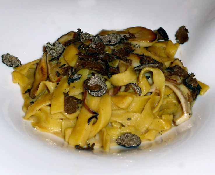 Restaurant Maurizio Carlucci : Tagliatelle aux cèpes et truffe noire