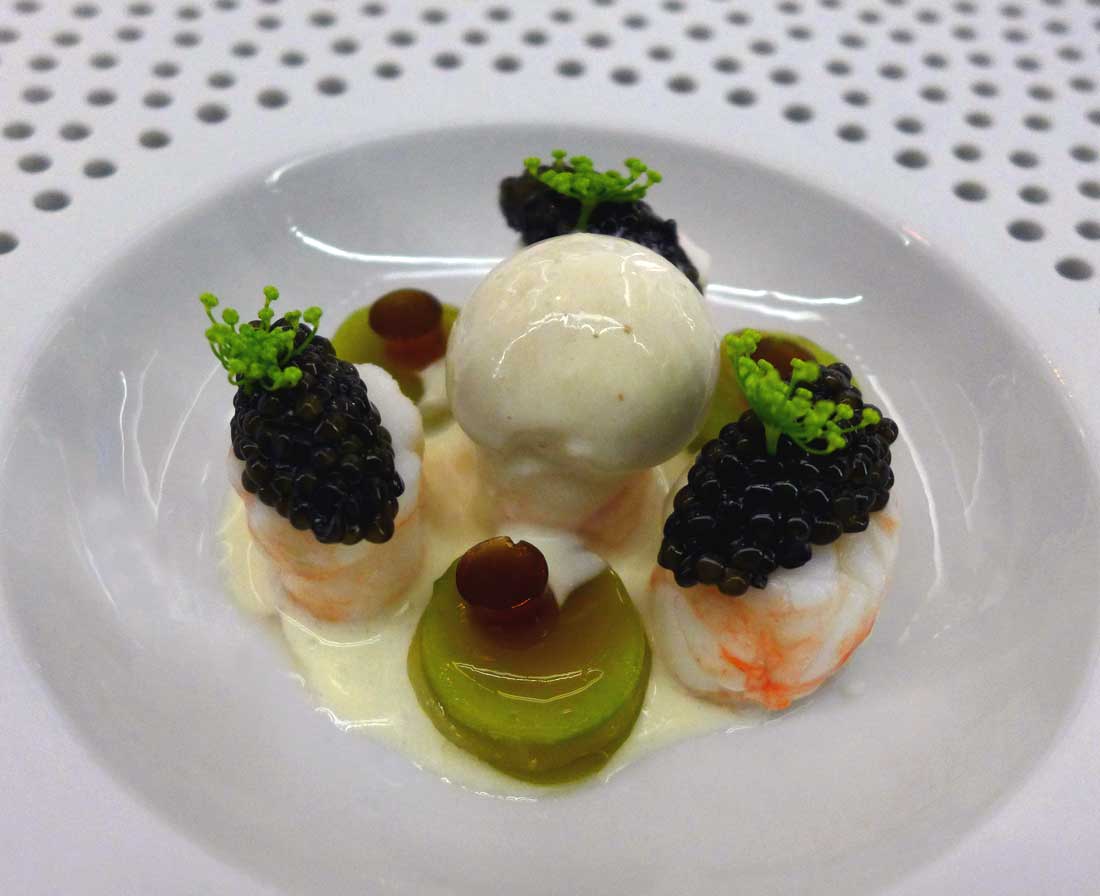 Restaurant HISTOIRES : Langoustines royales