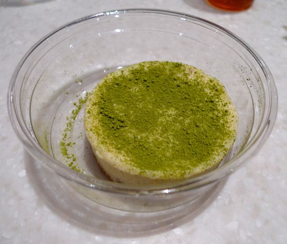 Restaurant In Wok, Le cheesecake au thé vert 