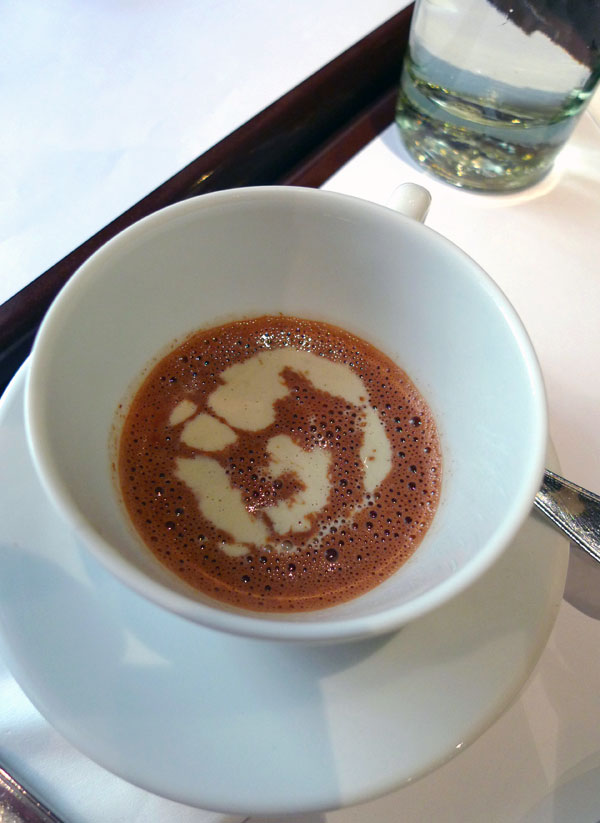 Jean-Paul Hévin Chocolatier : Chocolat chaud à l'huître