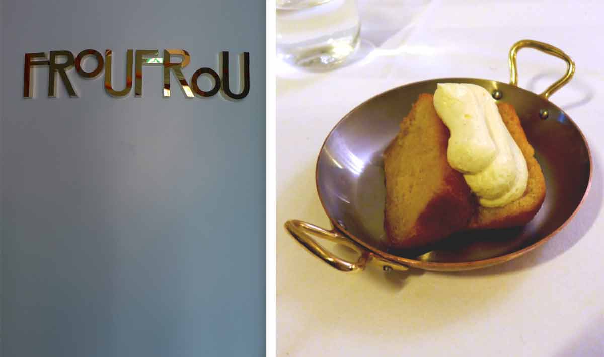 Restaurant FROUFROU, Frou frou - Baba au citron