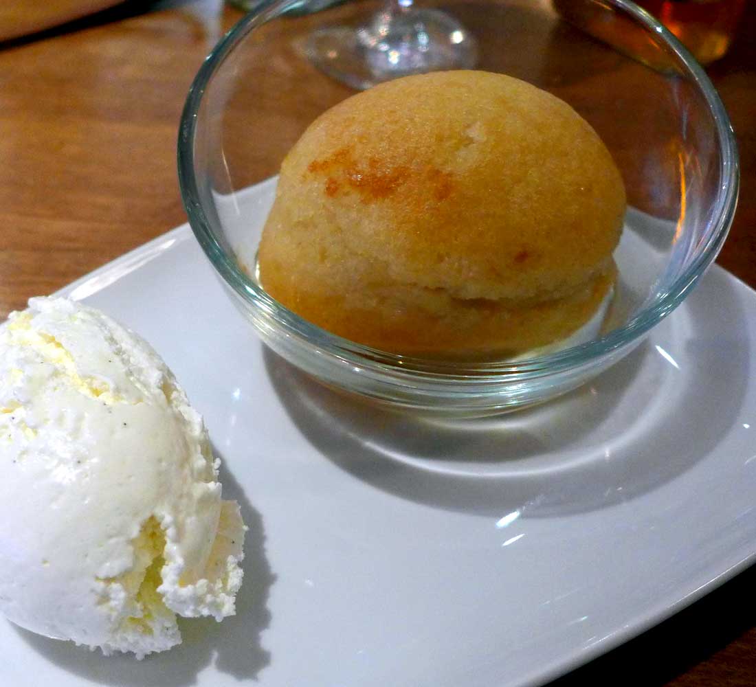 Restaurant Juste Le Zinc : Baba au rhum