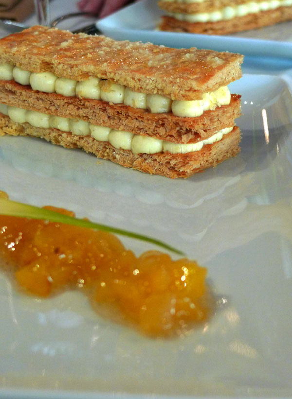 Brasserie du Louvre, mille feuilles ananas