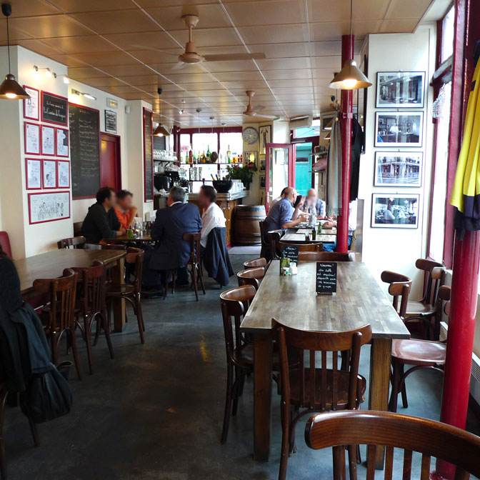 Bistrot La Cantine du Troquet, Ambiance de bistrot convivial  