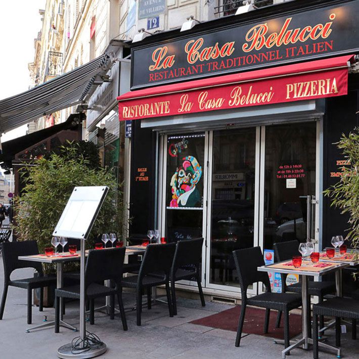 Restaurant La Casa Belucci, l’extérieur