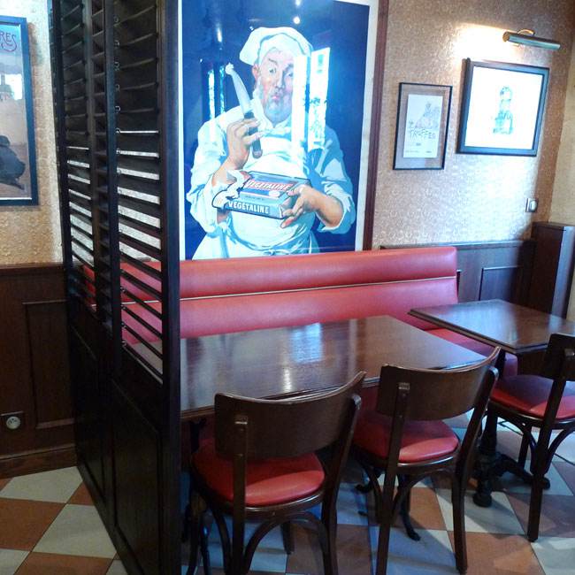Bistrot La Cuisinière Lyonnaise : La salle