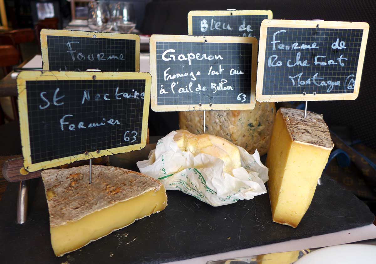 Bistrot La Ferrandaise : Planche de fromages fermiers