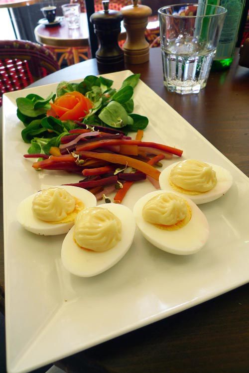 Restaurant La Garçonnière, Les oeufs mayo