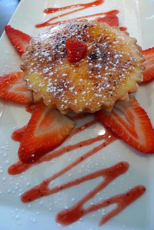 Restaurant La Garçonnière, La tarte au citron 