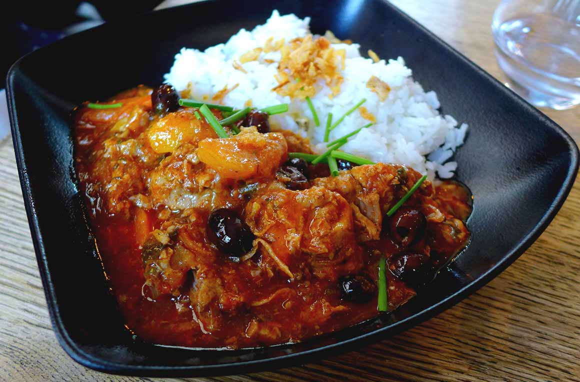 Restaurant La Haute Cloche, Sauté de veau aux olives