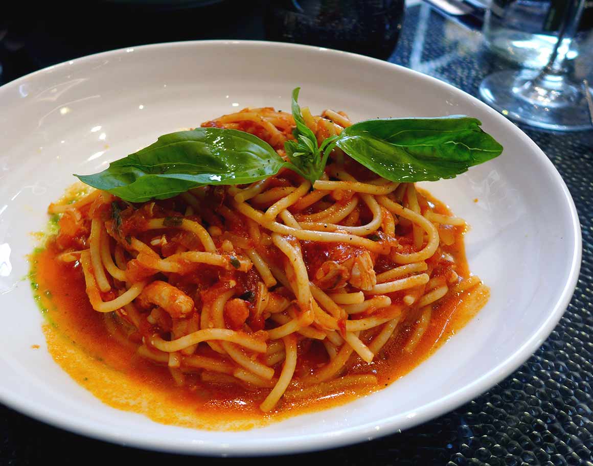 Restaurant La Maison Nordique : Spicy homard pasta