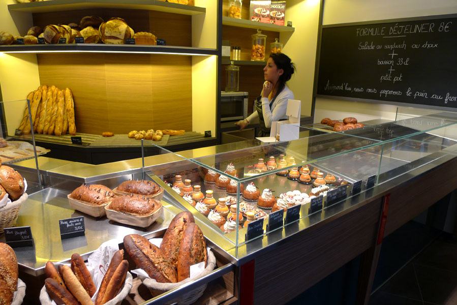 Pâtisserie Cyrril Lignac, La boulagerie-pâtisserie