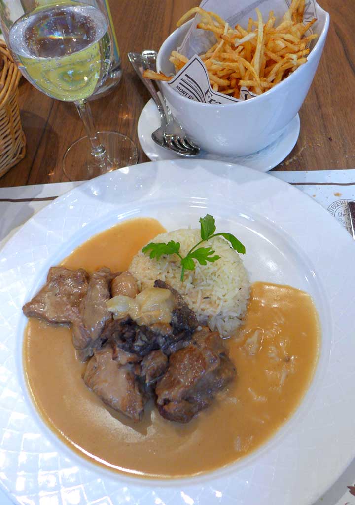 Restaurant La Rôtisserie d'en Face : Mijoté de veau du Limousin