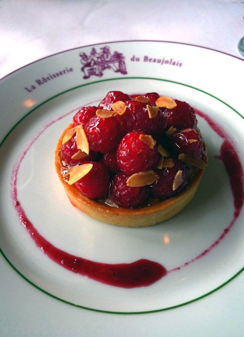 La Rôtisserie du Beaujolais Tarte framboises