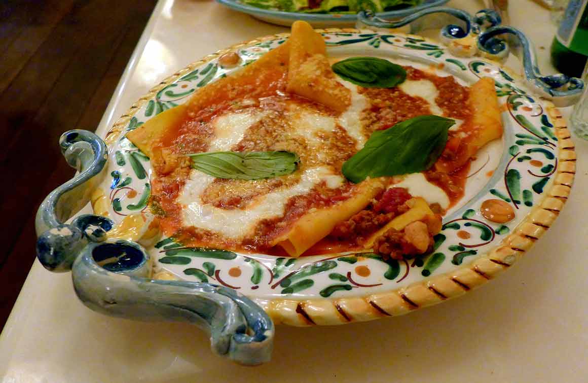 Restaurant Libertino, lasagne