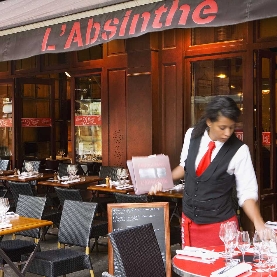 Bistrot L'Absinthe, la Façade