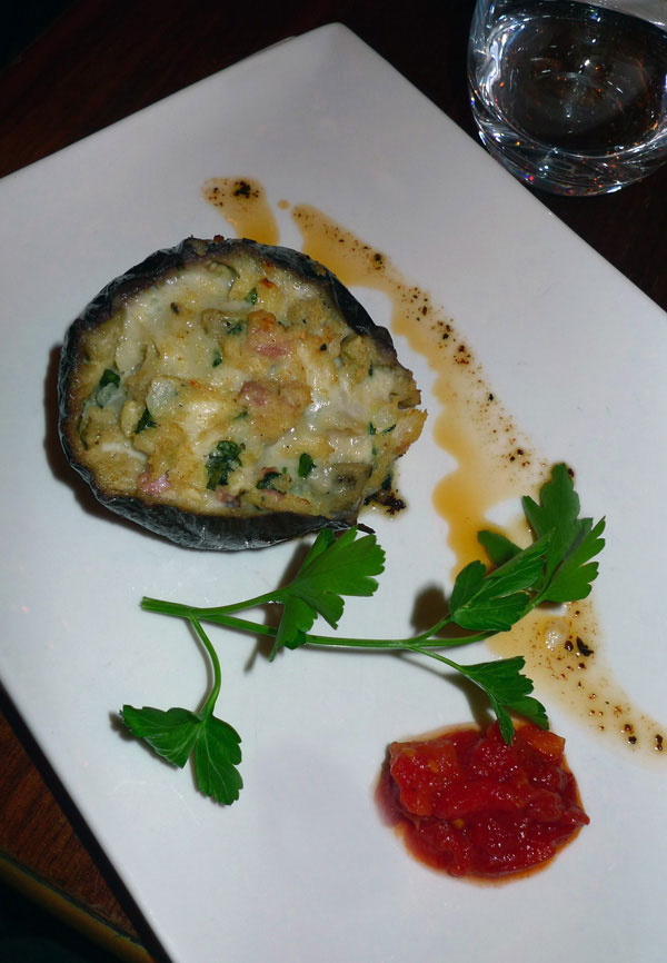 Bistrot L'Accent Corse, L'aubergine à la bonifacienne 