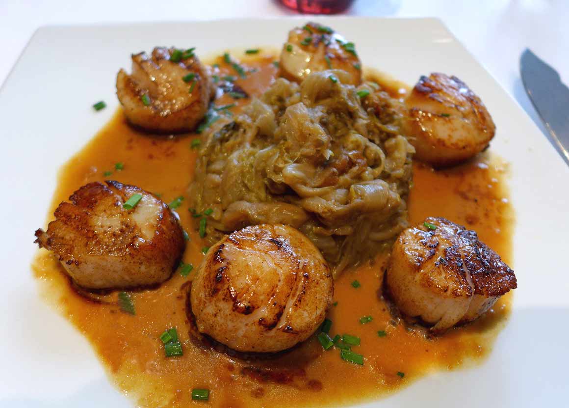 Restaurant L'Alchimie : Saint-Jacques