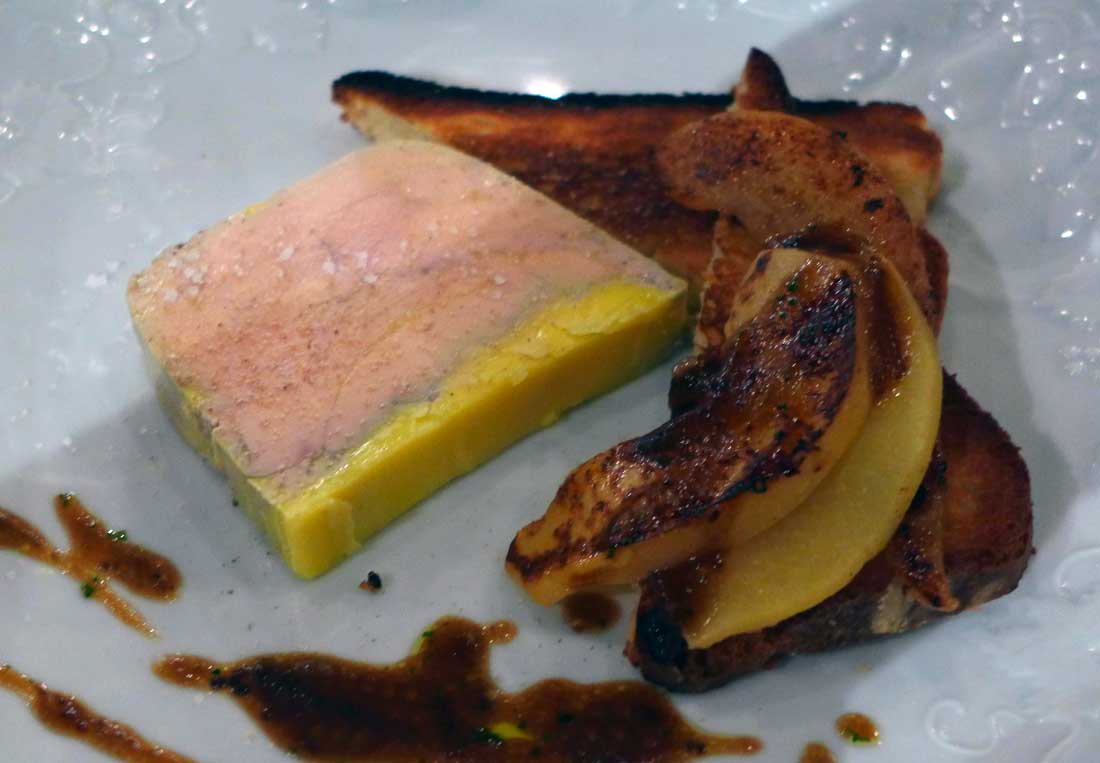 Restaurant L'Ancienne Maison Gradelle : Foie gras maison