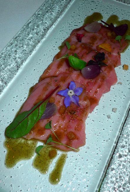 Restaurant Laperouse : Carpaccio de veau