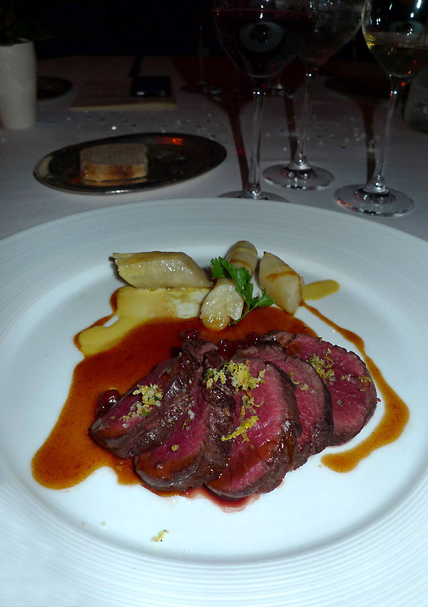 Restaurant Laperouse : Filet de biche rôti
