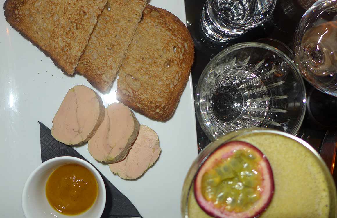 Restaurant L'Apollo : Foie gras mi- cuit