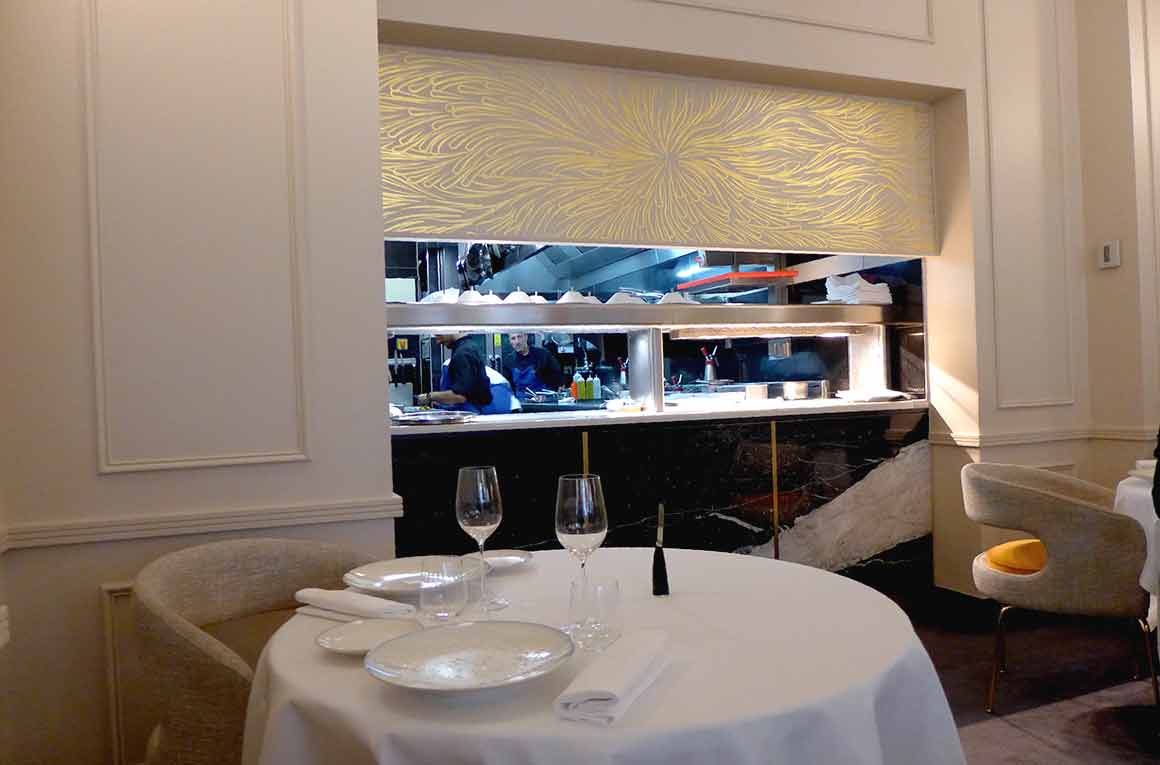 Restaurant l'Arôme à Paris 8ème, un cadre chic