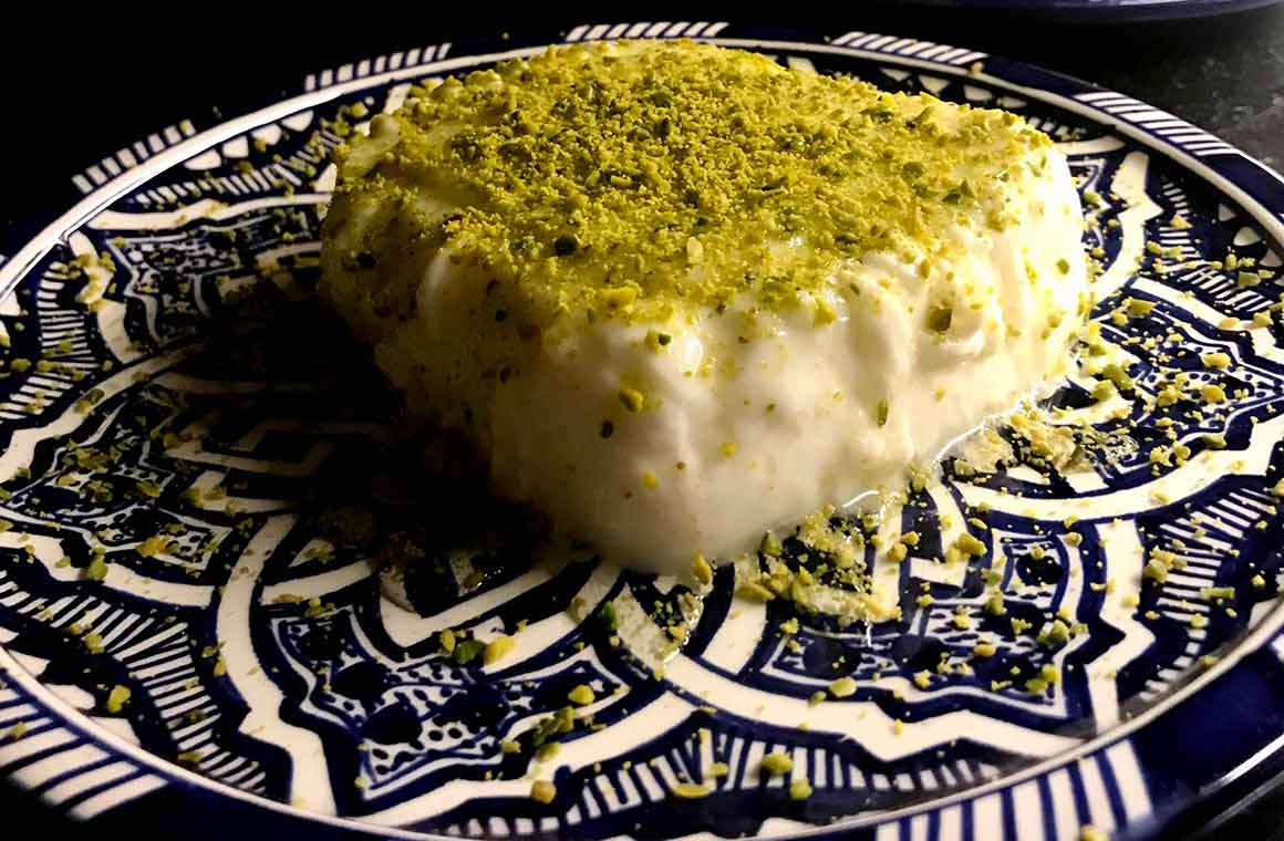 L'Artisan Libanais flan à la fleur d'oranger