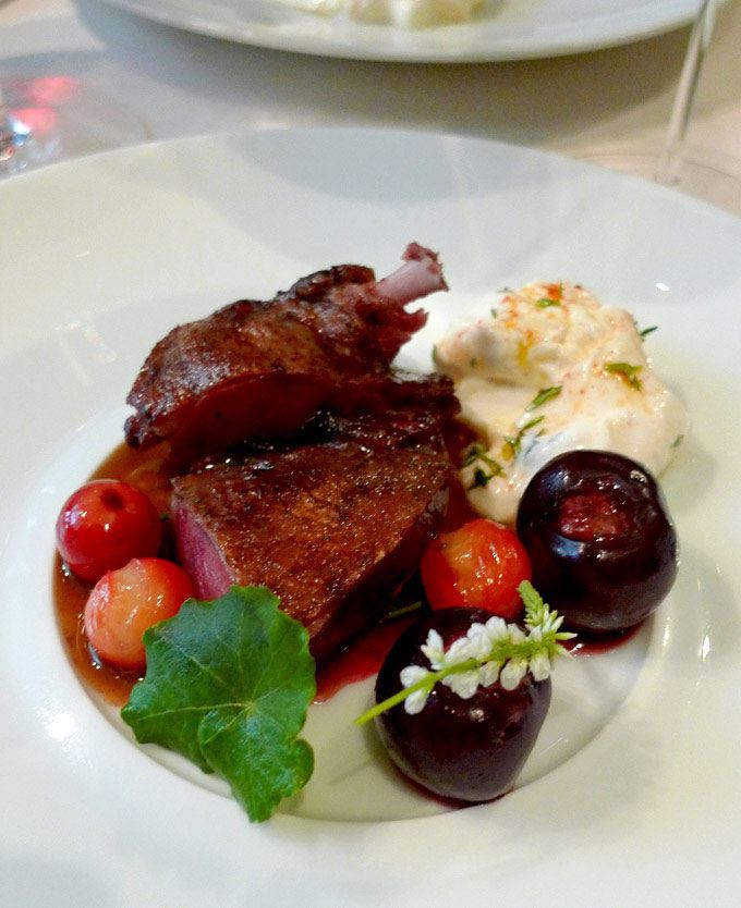 Restaurant L’Astrance : Pigeon de Sologne