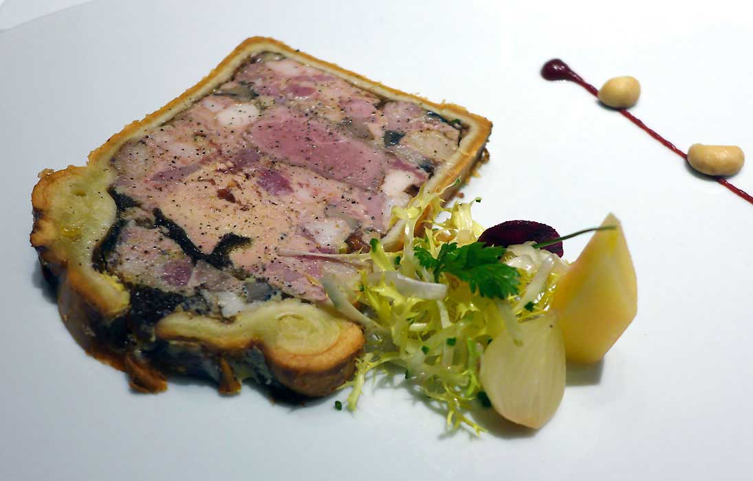 Restaurant Le 114 Faubourg, le pâté en croûte