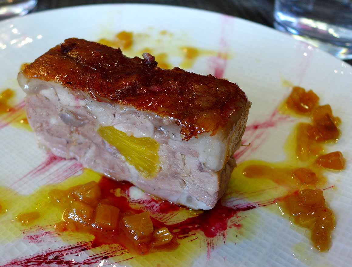 Restaurant Le 41 Pasteur, Pressé de jarret de porc