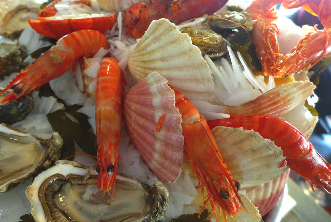 Le Bar à Huitres Place des Vosges : Plateau de fruits de mer