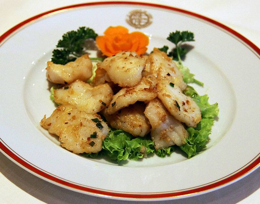 Au Bonheur de Chine, le turbot sauté