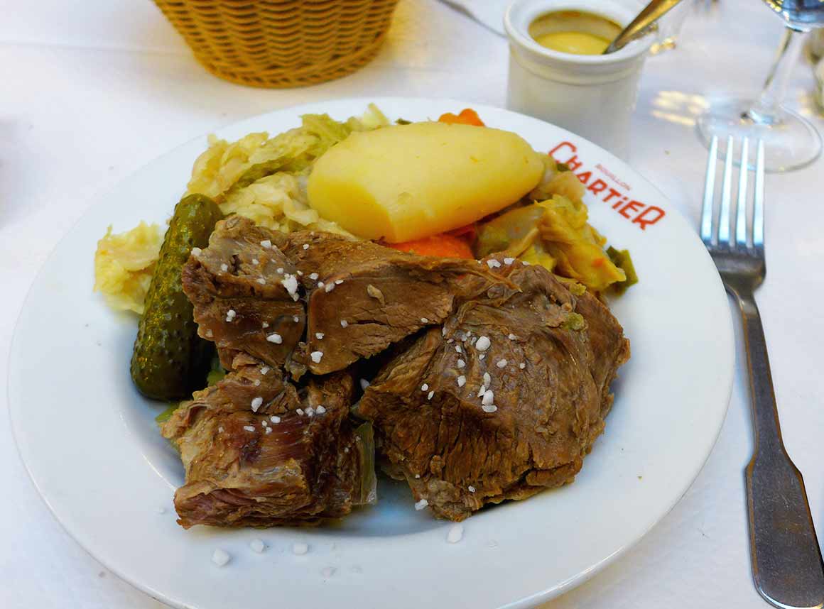 Restaurant Bouillon Chartier, Pot au feu ménagère