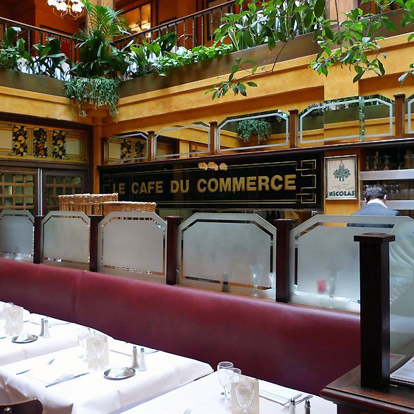 Café du Commerce, Le restaurant 