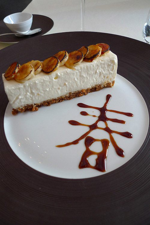 Restaurant Le Clarisse : Cheesecake à la banane caramel