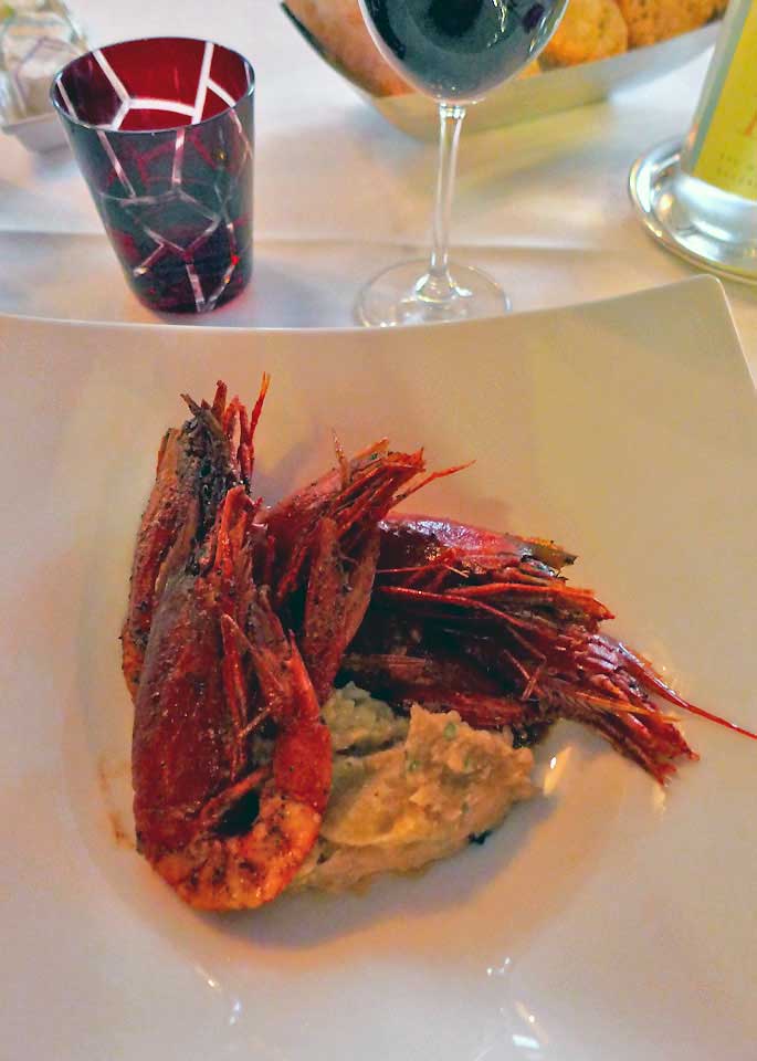 Restaurant Le Fouquet's La Baule : Gambas 