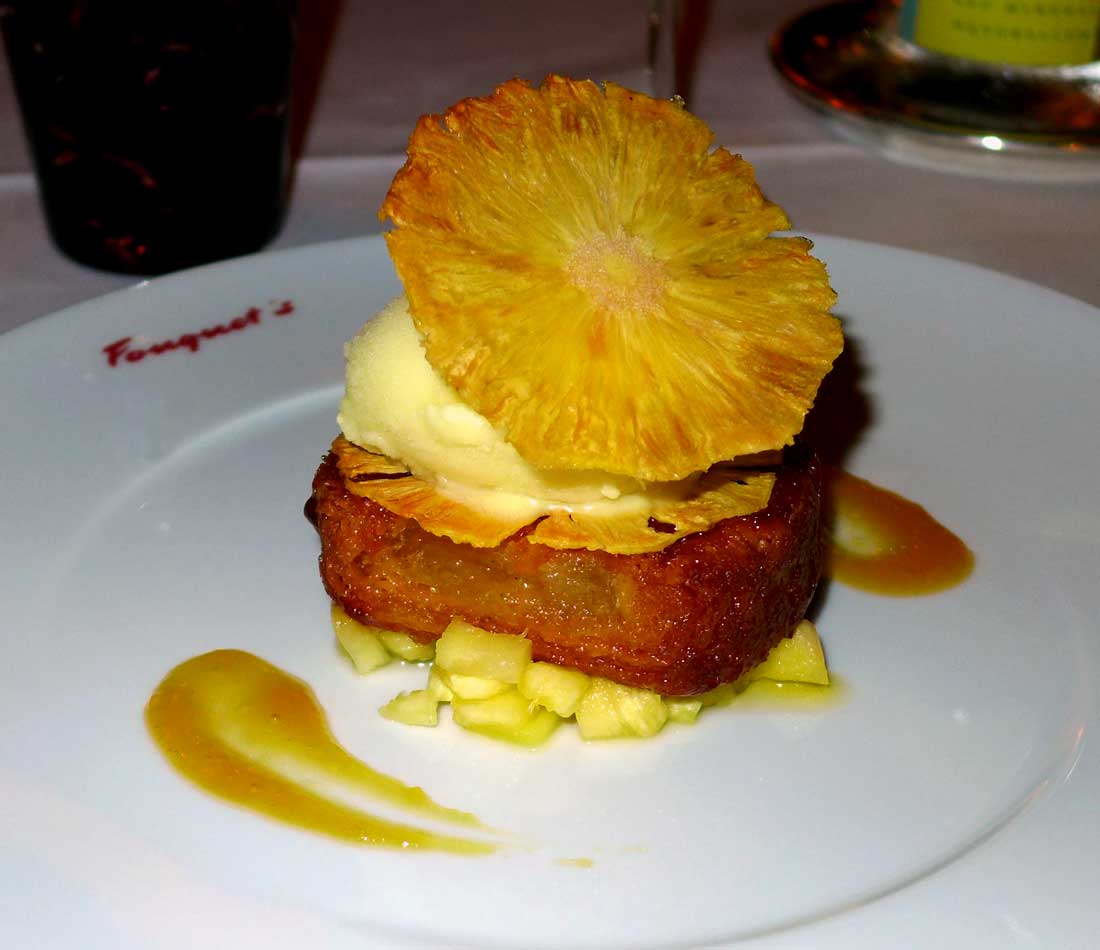 Restaurant Le Fouquet's La Baule : Kouign-Aman à l'ananas