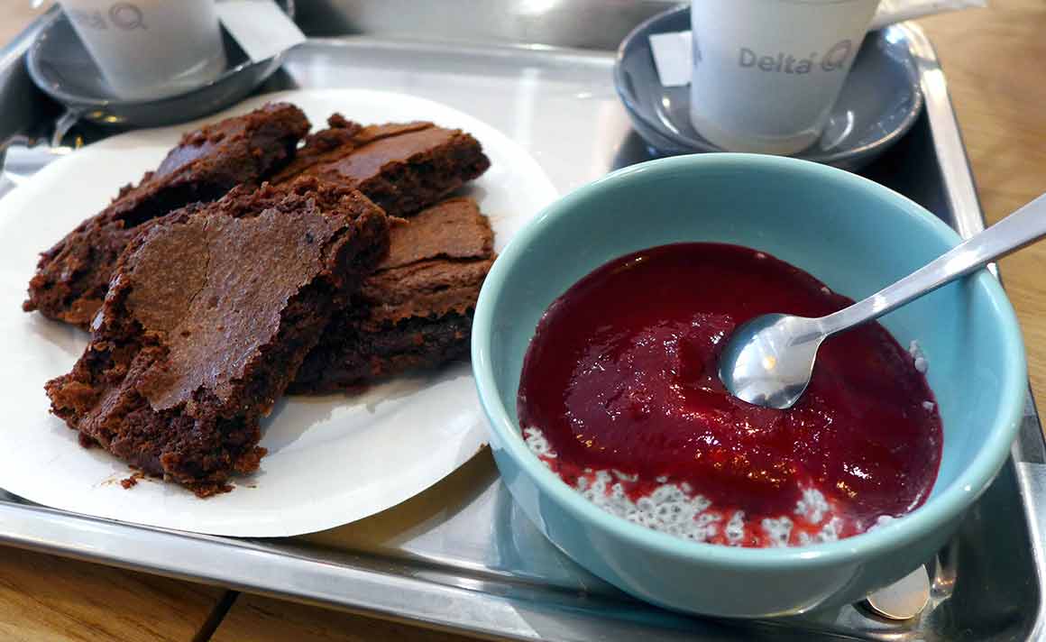 Restaurant Chez Jorge : Gâteau chocolat maison